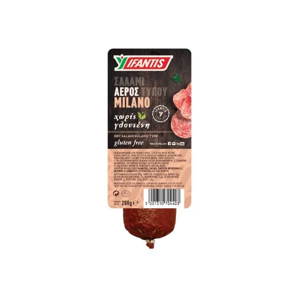 ΣΑΛΑΜΙ ΑΕΡΟΣ ΤΥΠΟΥ ΜΙΛΑΝΟΥ NIKAS 200GR