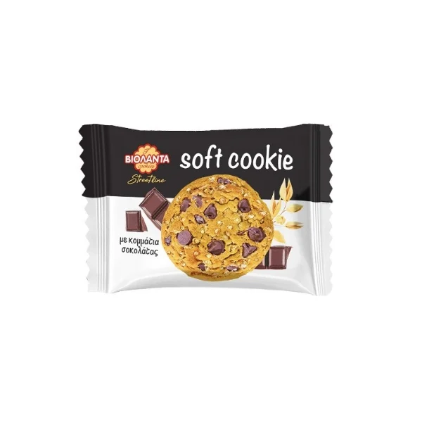 SOFT COOKIΕ ΣΟΚΟΛΑΤΑ  ΒΙΟΛΑΝΤΑ 65GR