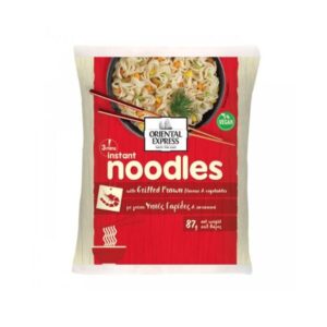 NOODLES INSTANT ORIENTAL EXPRESS ΜΕ ΓΕΥΣΗ ΨΗΤΕΣ ΓΑΡΙΔΕΣ & ΛΑΧΑΝΙΚΑ 87GR