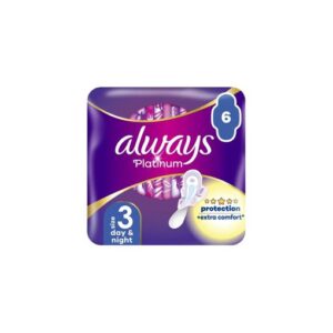 ALWAYS ΣΕΡΒΙΕΤΕΣ 6ΤΕΜ PLATINUM NIGHT NO3 ΜΕ ΦΤΕΡΑ