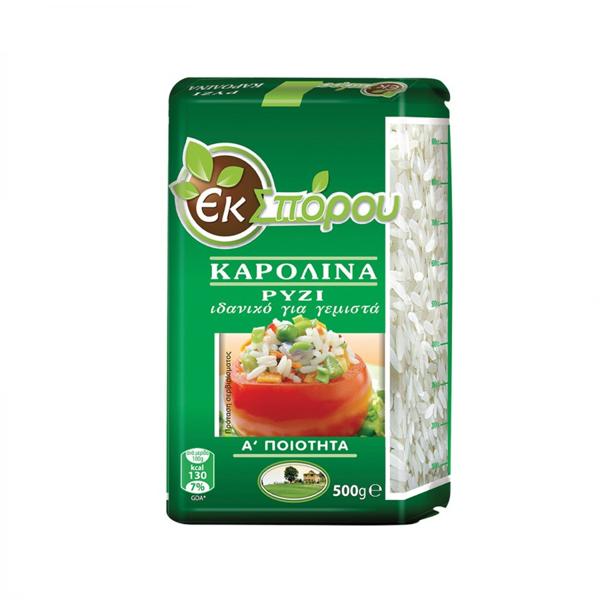 ΡΥΖΙ ΚΑΡΟΛΙΝΑ ΕΚ ΣΠΟΡΟΥ 500GR