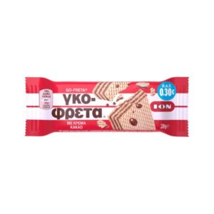 ΙΟΝ ΓΚΟΦΡΕΤΑ ΜΕ ΚΡΕΜΑ ΚΑΚΑΟ 28GR