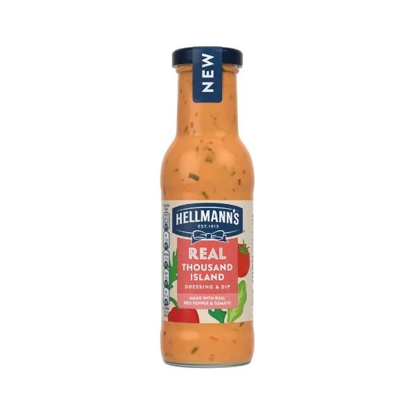 HELLMANN'S REAL THOUSAND ISLAND DRESSING 250ML
