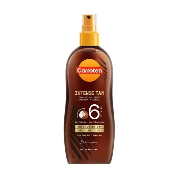 CARROTEN OIL SPF6 INTENESE TAN SPRAY ΓΙΑ ΜΑΥΡΙΣΜΑ 200ML