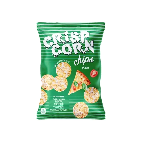 CRISP CORN CHIPS ΠΙΤΣΑ 60GR