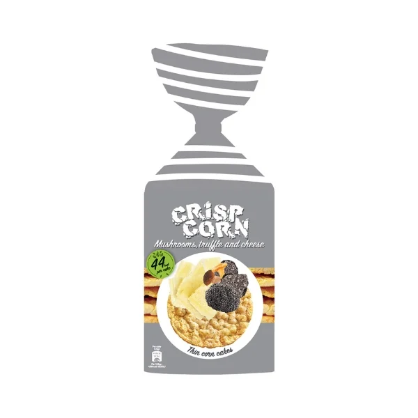 CRISP CORN ΜΑΝΙΤΑΡΙΑ ΤΡΟΥΦΑ & ΤΥΡΙ 123,5GR