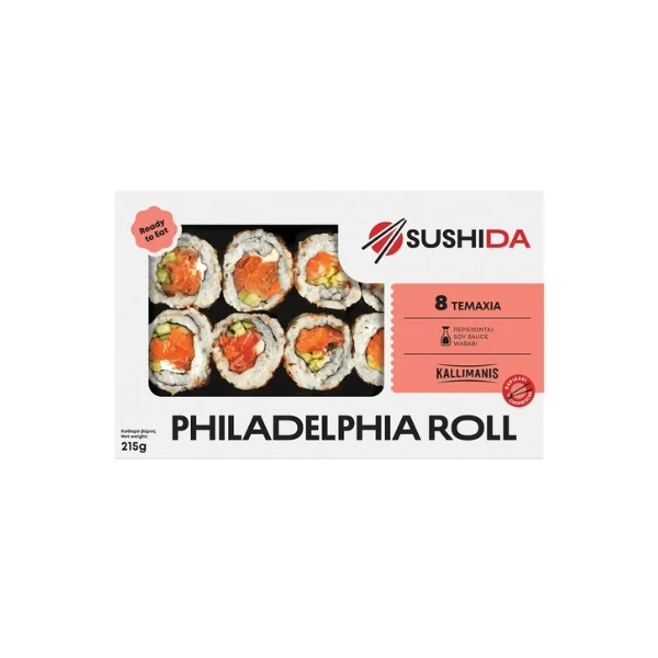 SUSHIDA PHILADELPHIA ROLL 215GR