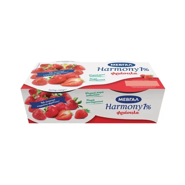 HARMONY 1% ΦΡΑΟΥΛΑ ΜΕΒΓΑΛ 2x170GR