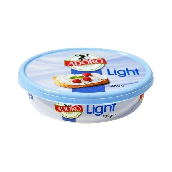 ADORO ΤΥΡΙ ΚΡΕΜΑ LIGHT 200GR