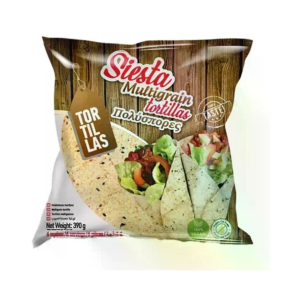 SIESTA TORTILLAS ΠΟΛΥΣΠΟΡΕΣ  390GR