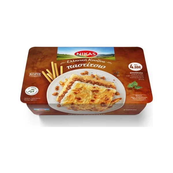 ΕΛΛΗΝΙΚΗ ΚΟΥΖΙΝΑ ΠΑΣΤΙΤΣΙΟ ΝΙΚΑΣ 350GR